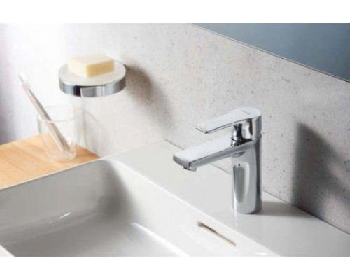 KLUDI ZENTA SL Однорычажный смеситель для раковины 100, донный клапан