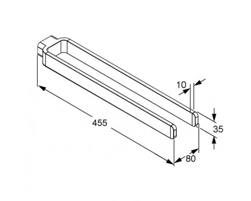KLUDI E2 держатель для полотенец