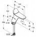 KLUDI AMBIENTA однорычажный смеситель на умывальник DN 15 без донного клапана