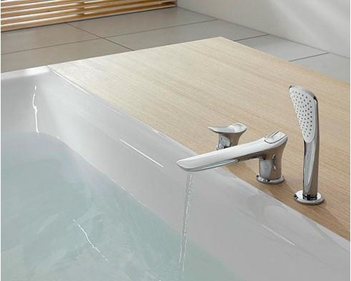 KLUDI AMBIENTA однорычажный смеситель для ванны и душа DN 15 на 3 отверстия