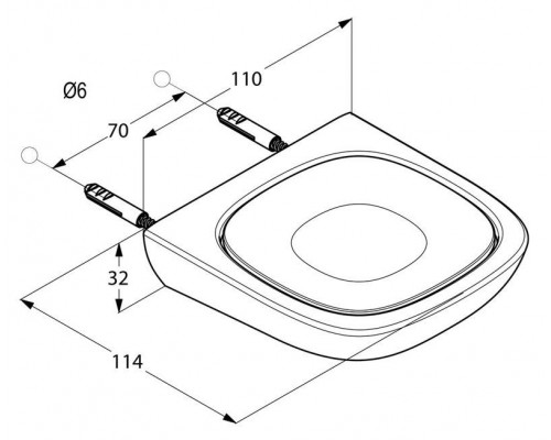 KLUDI AMBIENTA мыльница