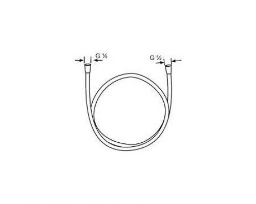 Душевой шланг Kludi Suparaflex 6107205-00