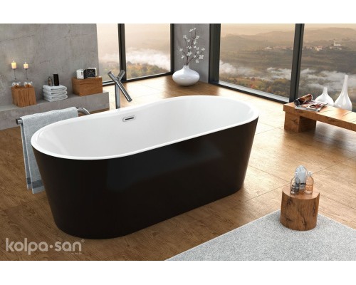 Ванна акриловая Kolpa-San Comodo FS 185x90 Black