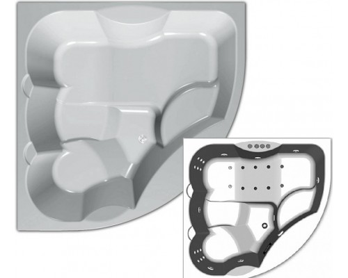 Ванна акриловая Kolpa-San Gaya 160x160