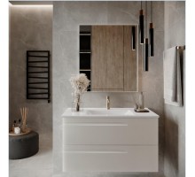 Тумба подвесная ATLAS 100 под умыв-к Creavit Su 100, белый матовый, LA-WCAB-100-122