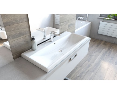 Умывальник мебельный Elite 80*45 см, белый, VB032M22U00