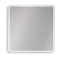 Зеркало Optimum 80х80 квадратное с LED подсветкой без подогрева