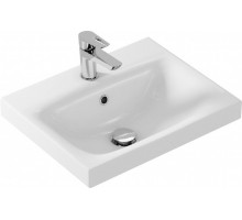 Умывальник мебельный/подвесной с креплением MODUO 50*35 см, узкий, РФ,  S-UM-MOD50SL/1 Умывальник мебельный/подвесной с креплением MODUO 50*35 см, узкий, РФ,  S-UM-MOD50SL/1