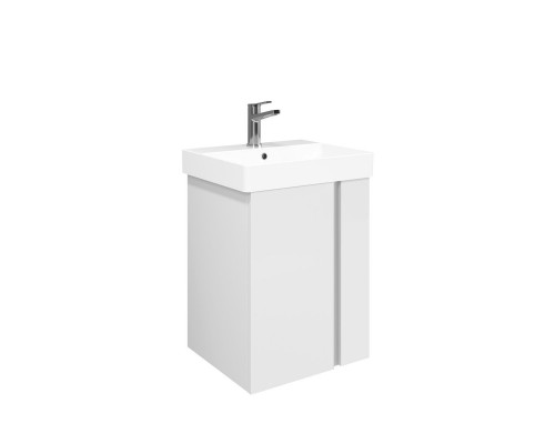 Тумба подвесная PROPUS 50 под умыв-к Kerama Marazzi PRO 50, светло-серый глянец, LPR-WCAB-50-106