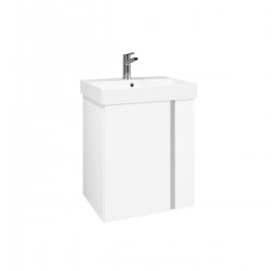 Тумба подвесная PROPUS 55 под умыв-к Kerama Marazzi PRO 55, УЛЬТРА белый глянец, LPR-WCAB-55-101