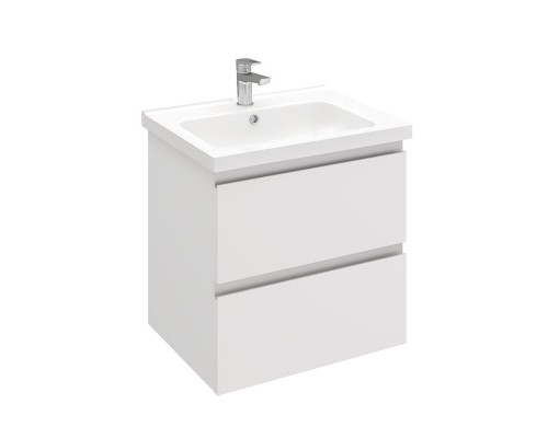 Тумба подвесная SARGAS 60 под умыв-к Cerastyle Frame 60, белый глянец, LS-WCAB-60-01