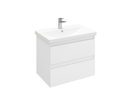 Тумба подвесная VITRUM 60 под умыв-к Cerastyle Elite 60, белый матовый, LV-WCAB-60-11