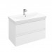 Тумба подвесная VITRUM 90 под умыв-к Cerastyle Elite 90, белый матовый, LV-WCAB-90-11