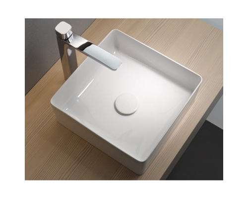 LAUFEN Living Square 1143.3.000.112.1 Раковина-чаша 360*360*130, без отверстия для смесителя, без отверстия перелива, цвет белый