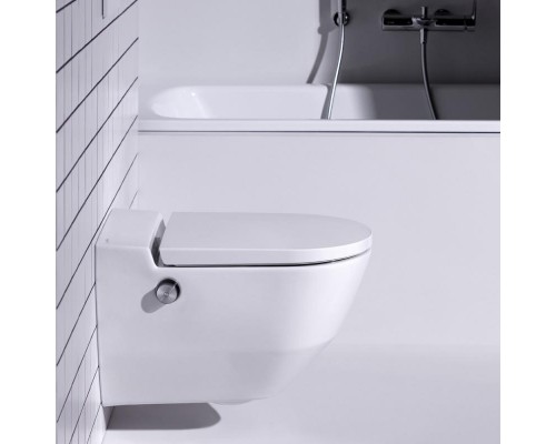 Умный подвесной унитаз Laufen Cleanet Navia LCC Rimless 8206014000001 безободковый с функцией биде