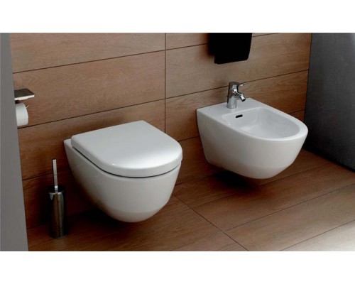 Унитаз подвесной Laufen Pro 820965 36x49, безободковый, укороченный с сиденьем