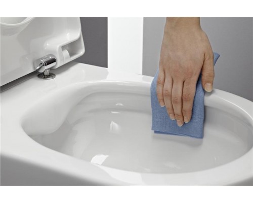 Подвесной унитаз безободковый Laufen Pro, белый с тонкой крышкой Soft Close