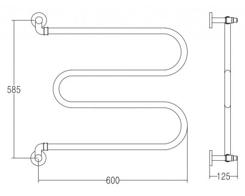 Margaroli Vento 400 BR бронза