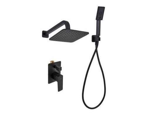 Душевая система скрытого монтажа Omnires Parma SYS PM10 BL