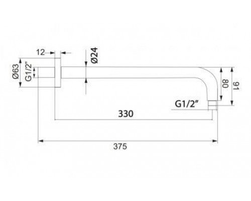 Душевая система скрытого монтажа Omnires Y SYSY17CR