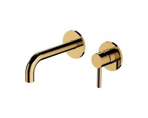 Смеситель Omnires Y Y1215HGL для раковины, горизонталь, скрытого монтажа, золото
