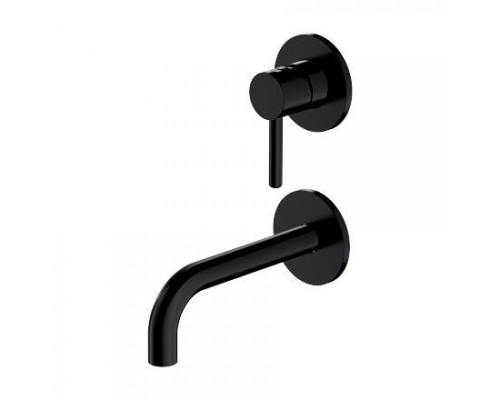 Смеситель Omnires Y Y1215NBL для раковины, вертикаль, скрытого монтажа, черный