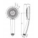 Душевая система Omnires Y Y1244X/6CR с термостатом