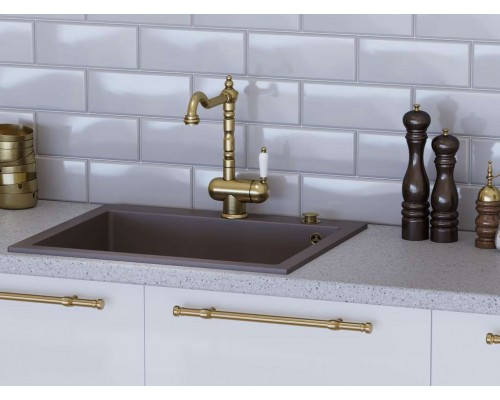 Кухонная мойка Omoikiri Bosen 61-PL Tetogranit/платина 4991216 (новая)