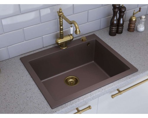 Кухонная мойка Omoikiri Bosen 61-PL Tetogranit/платина 4991216 (новая)