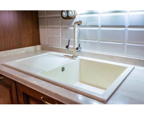 Кухонная мойка Omoikiri Sakaime 68-BE Tetogranit/ваниль