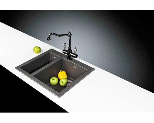 Кухонная мойка Omoikiri Bosen 59-2-PL Tetogranit/платина