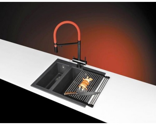 Кухонная мойка Omoikiri Bosen 59-2-PL Tetogranit/платина