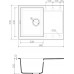 Кухонная мойка Omoikiri Sakaime 68-CH Tetogranit/шампань