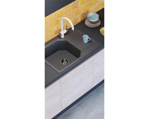 Кухонная мойка Omoikiri Yonaka 78-LB-GR Artgranit/leningrad grey