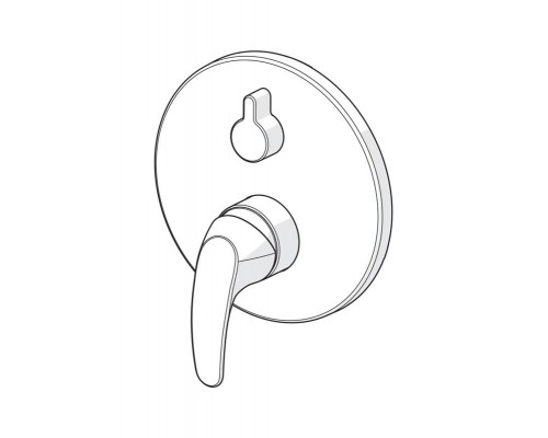 Панель смесителя для ванны и душа Oras Polara 1443C