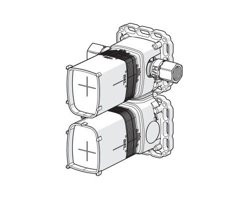 Скрытая часть для смесителя Oras 2207A
