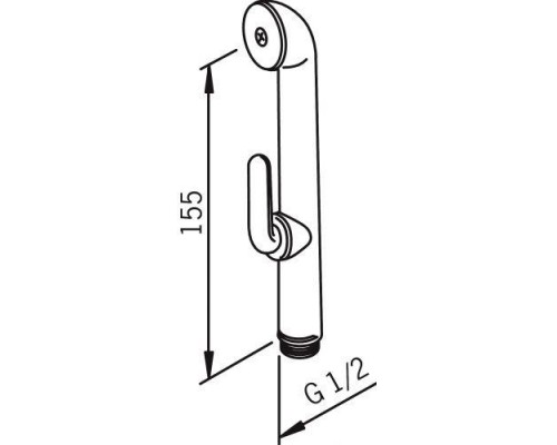 Гигиенический душ Oras Bidetta 242050-11