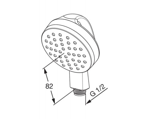 Ручной душ Oras Medipro Flex 242055