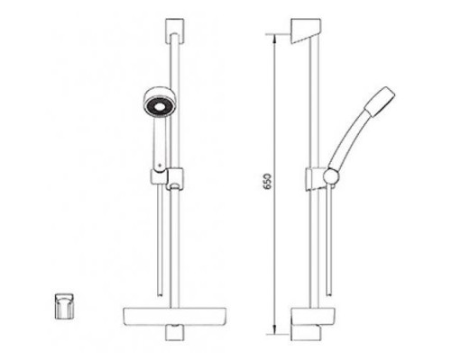 Душевая стойка Oras Apollo 520