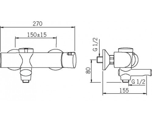 Смеситель для умывальника Oras 6375U