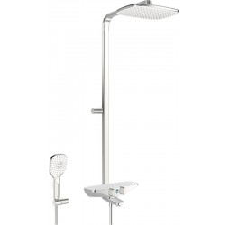 Душевая система с термостатом Oras Esteta Wellfit, 7593U-11