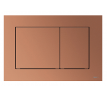 Кнопка смыва для инсталляции TECE now 9240422 красная бронза металлик