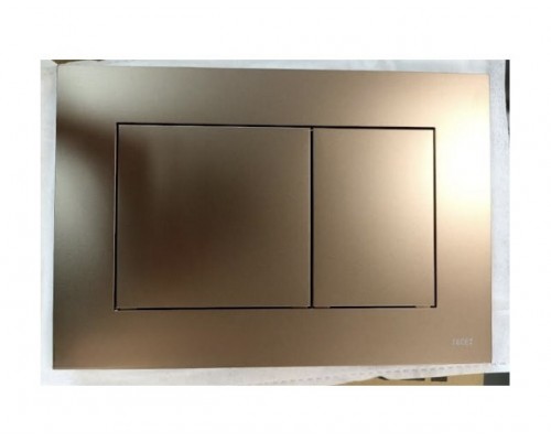 Кнопка смыва для инсталляции TECE now 9240422 красная бронза металлик