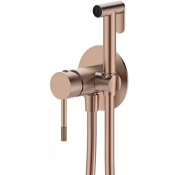 Vieir Смеситель встраиваемый Vieir V403553R с гигиеническим душем (розовое золото)