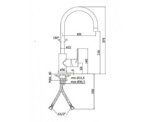 Cмесителя для кухни Paffoni GreenPaffoni Green GR180CR