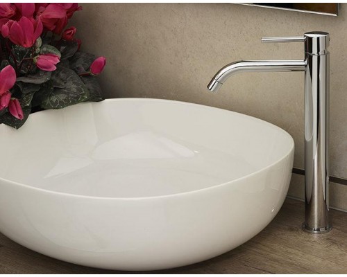 Смеситель для раковины высокий Paffoni Light LIG081CR (хром) без д/к