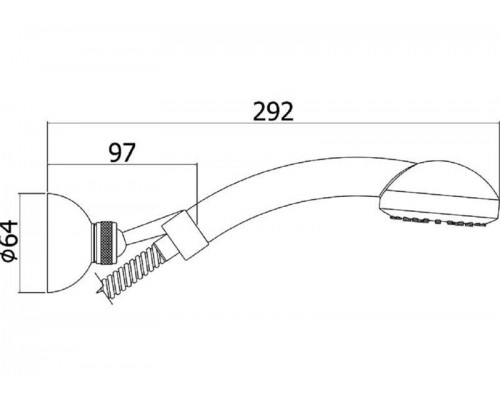 Душевой гарнитур Paffoni Trieste Bis ZDUP082CR