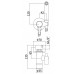 Гигиенический душ Paffoni Tweet Round Mix ZDUP110BR бронза