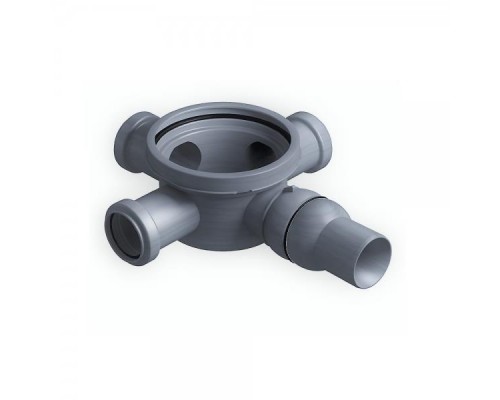 Точечный трап Pestan Confluo Standard Black Glass 3, 13000091