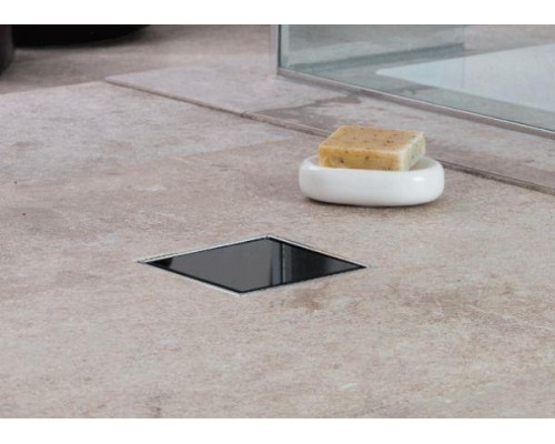 Точечный трап Pestan Confluo Standard Dry 3 Black Glass, 13000103